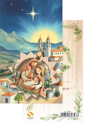 Pendente de Natal "Sagrada Família" [P803]